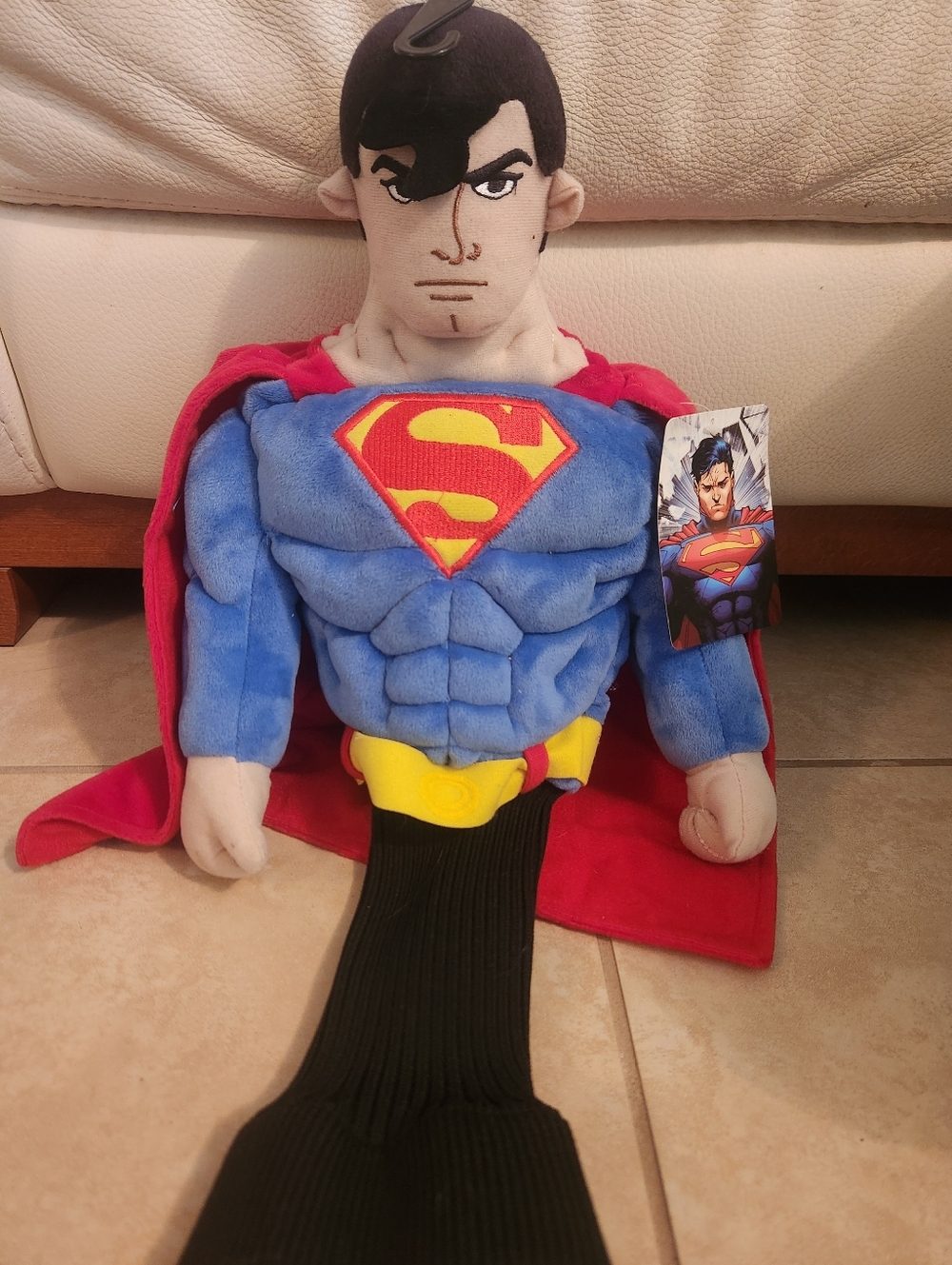 Superman Golf Headcover Fits 460cc Driver DC Comics